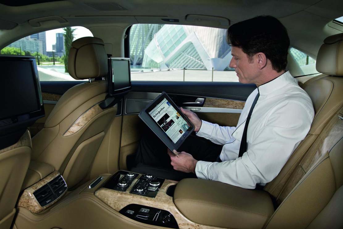 L'Audi A8 se transforme en hotspot