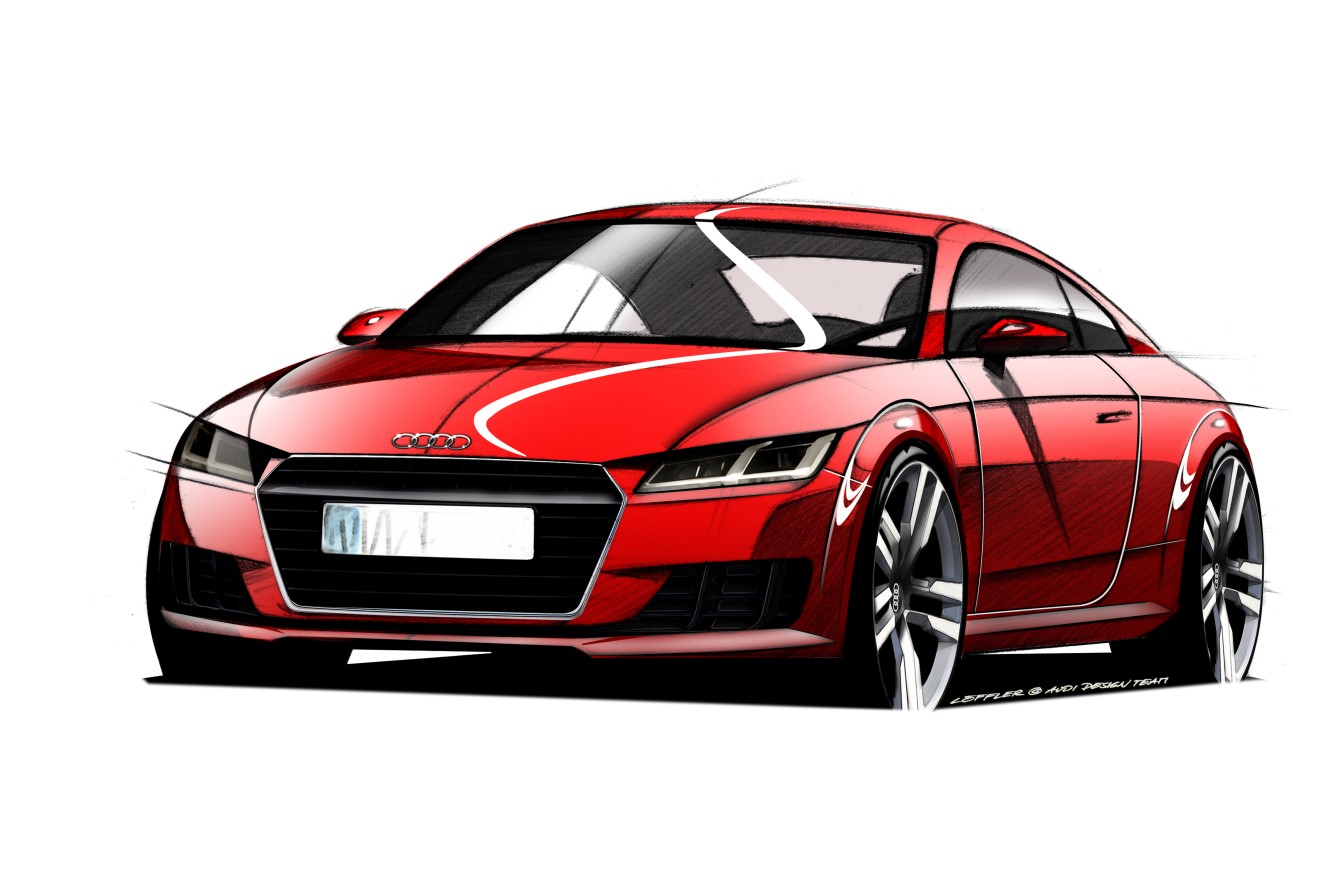 Premiere photo de la nouvelle audi tt 2014 