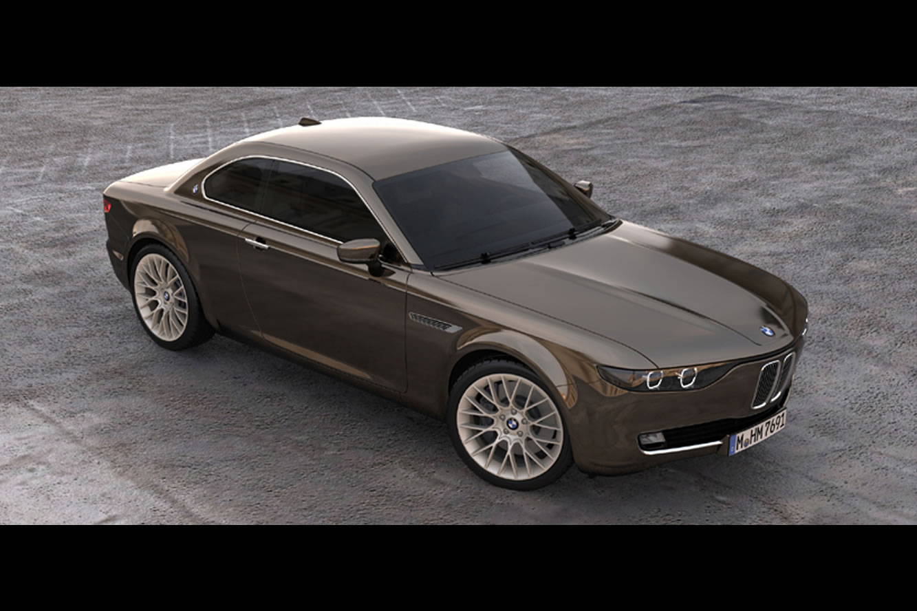 Bmw cs vintage l hommage neo retro 