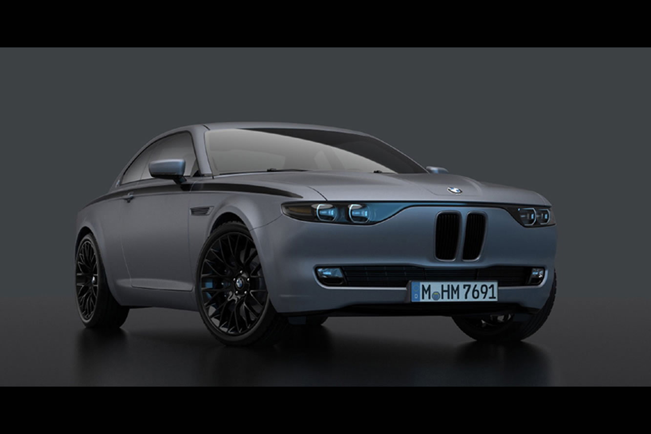 Bmw cs vintage l hommage neo retro 