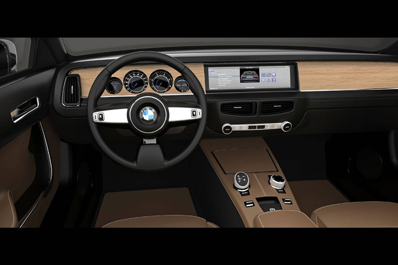 Bmw cs vintage l hommage neo retro 