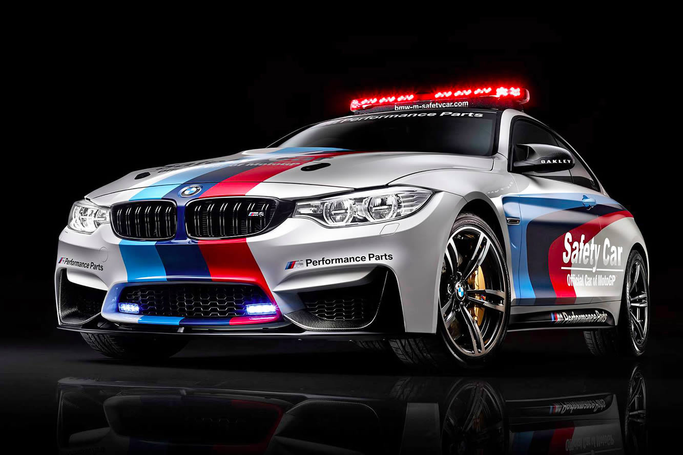 Bmw devoile la nouvelle safety car du moto gp 2014 la m4 