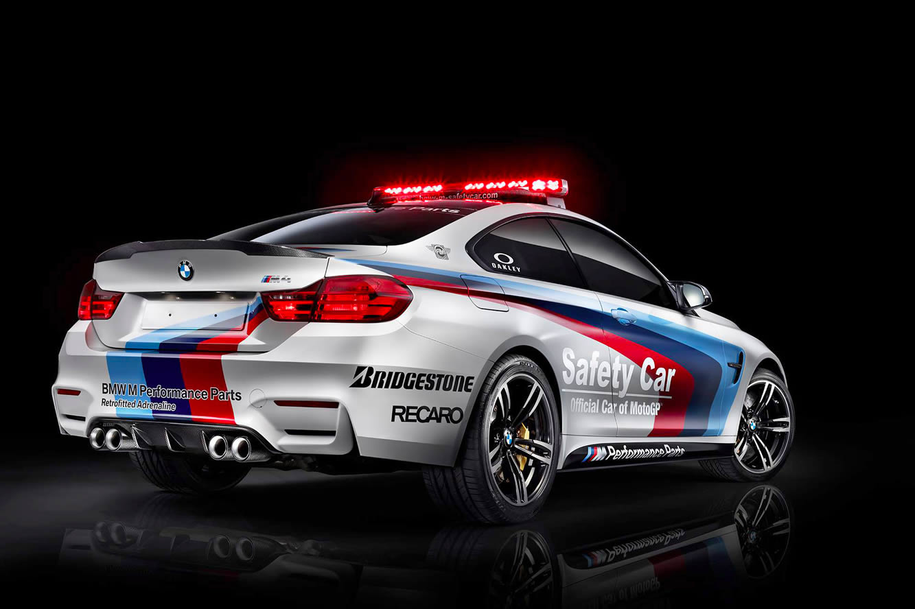 Bmw devoile la nouvelle safety car du moto gp 2014 la m4 