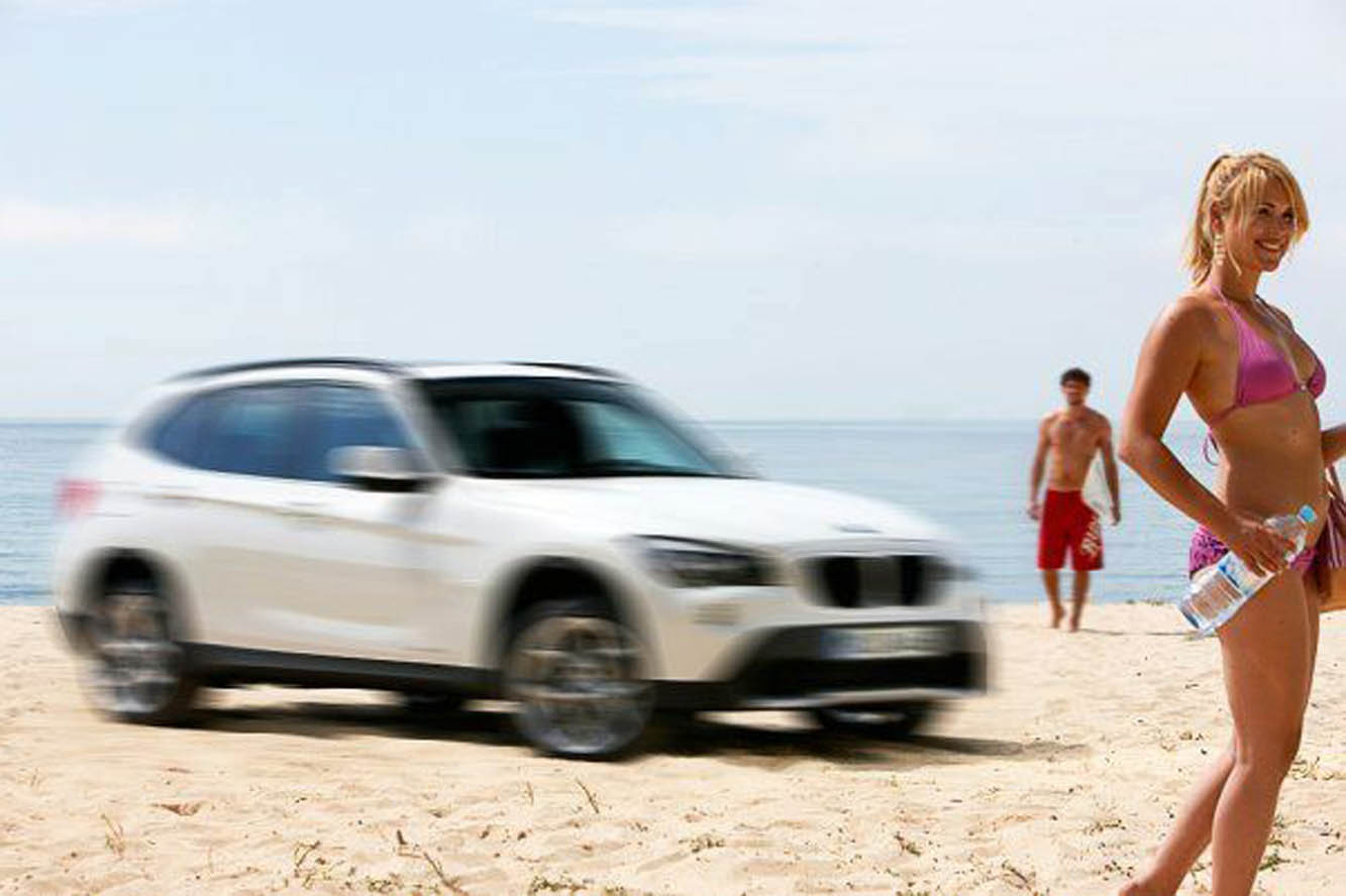 Bmw x1 se devoile legerement 