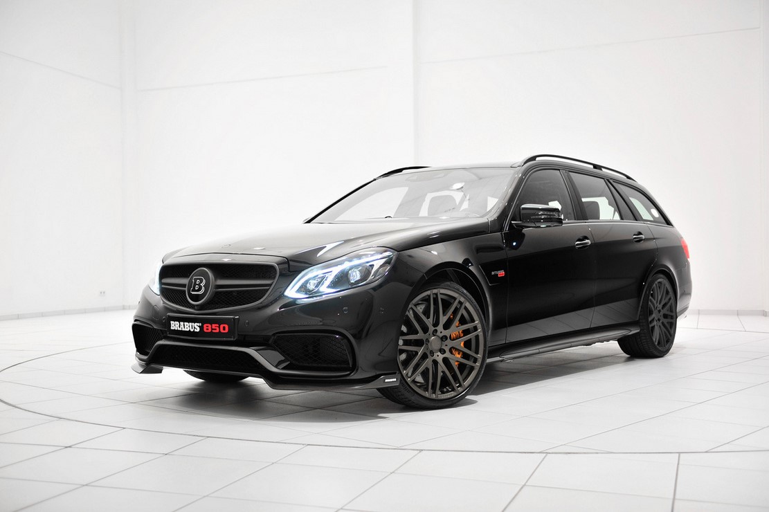 Brabus 850 850 chevaux dans un break mercedes classe e 