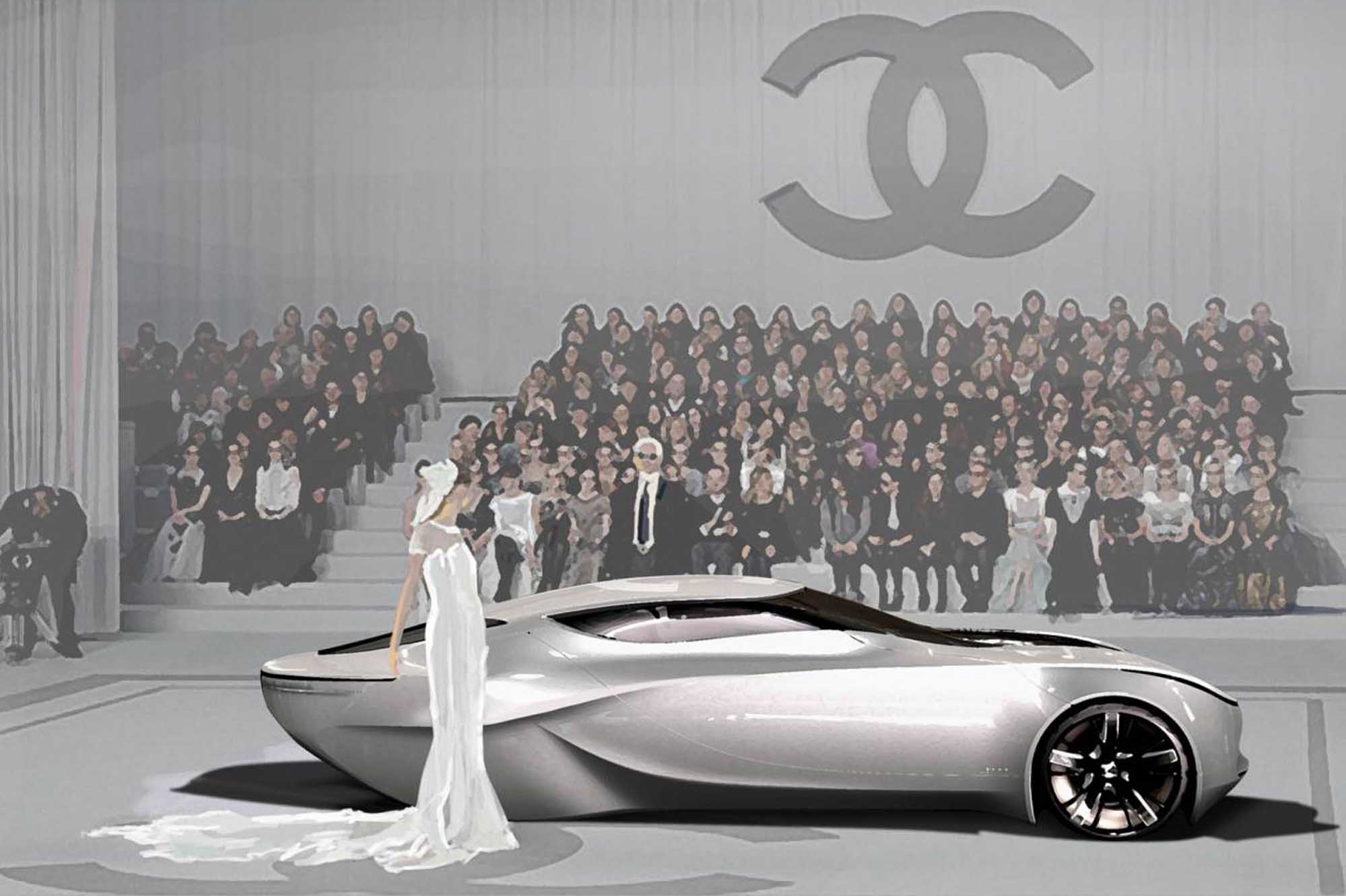 Chanel fiole concept du design haute couture 