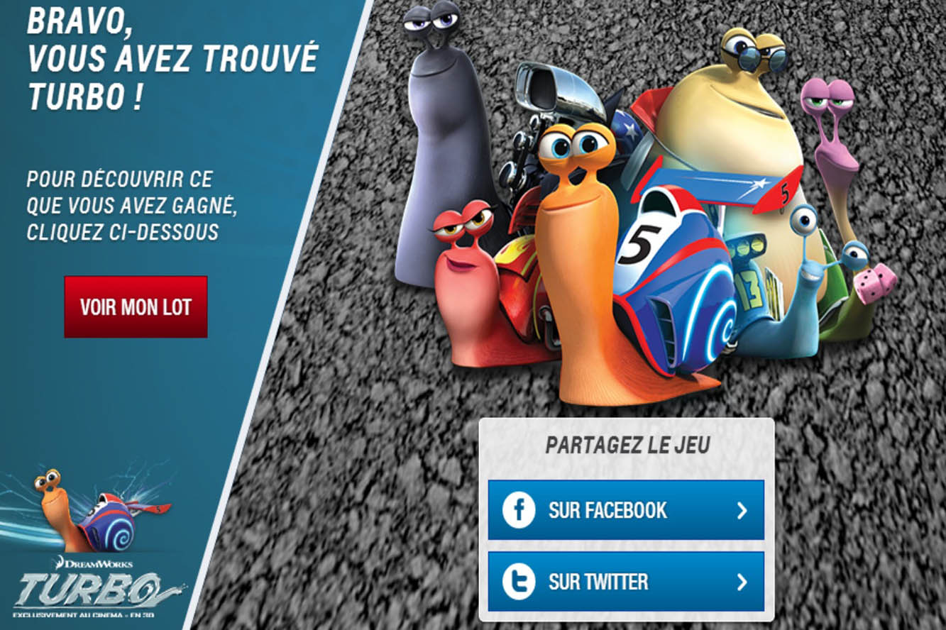 Image principale de l'actu: Gagner une chevrolet spark avec le film turbo 