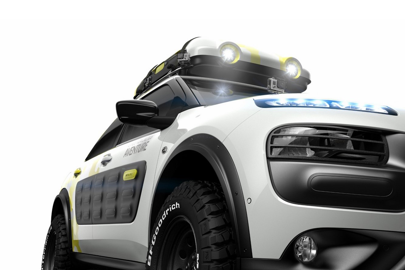 Citroen c4 cactus aventure concept crossover baroudeur 