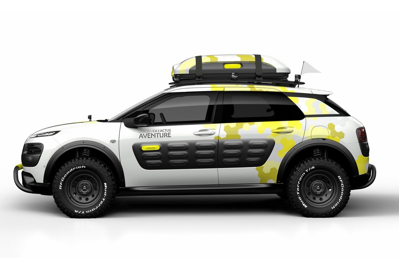 Citroen c4 cactus aventure concept crossover baroudeur 