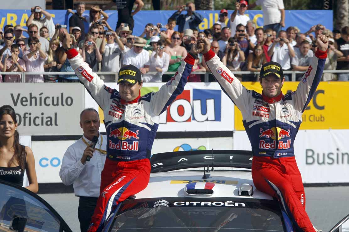 Loeb gagne citroen champion wrc 