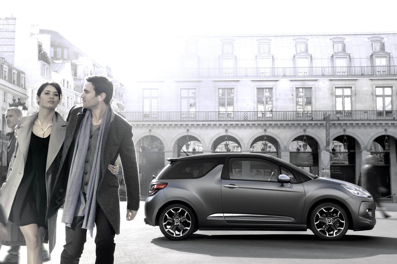 Citroen ds3 matiere grise 