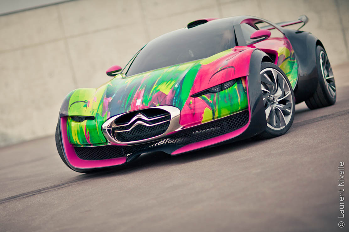 Citroen survolt artcar 