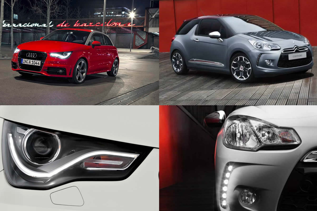 Comparatif audi a1 et citroen ds3 