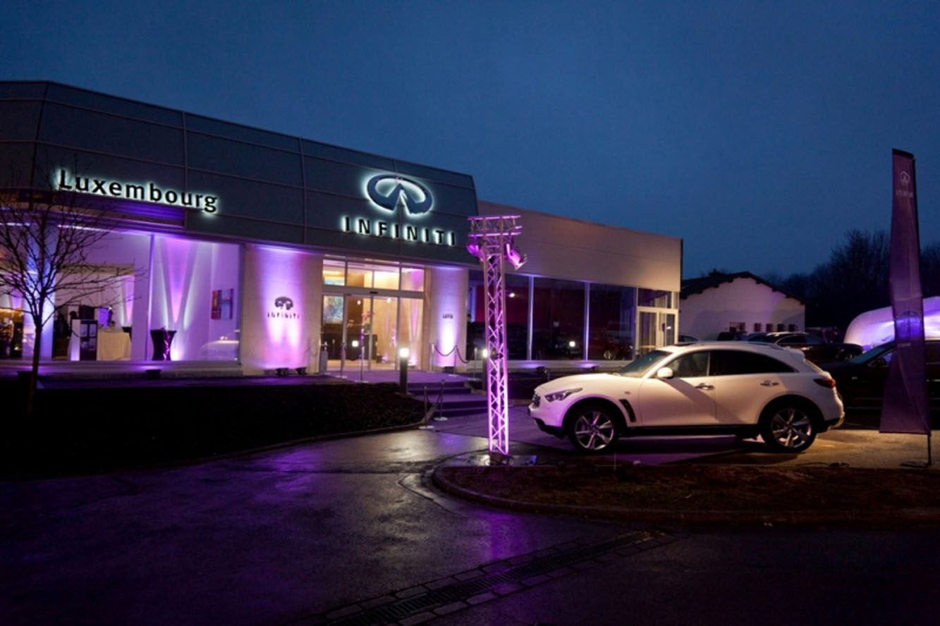 Infiniti ouvre une concession au luxembourg 