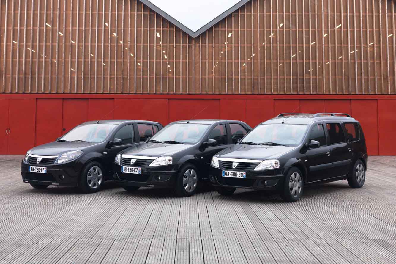 Dacia black line plus de look 