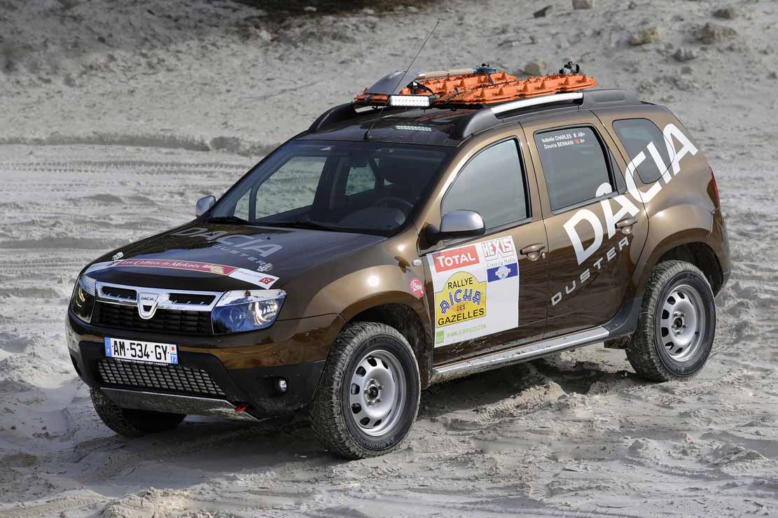 Le duster gagne le rallye aicha des gazelles 