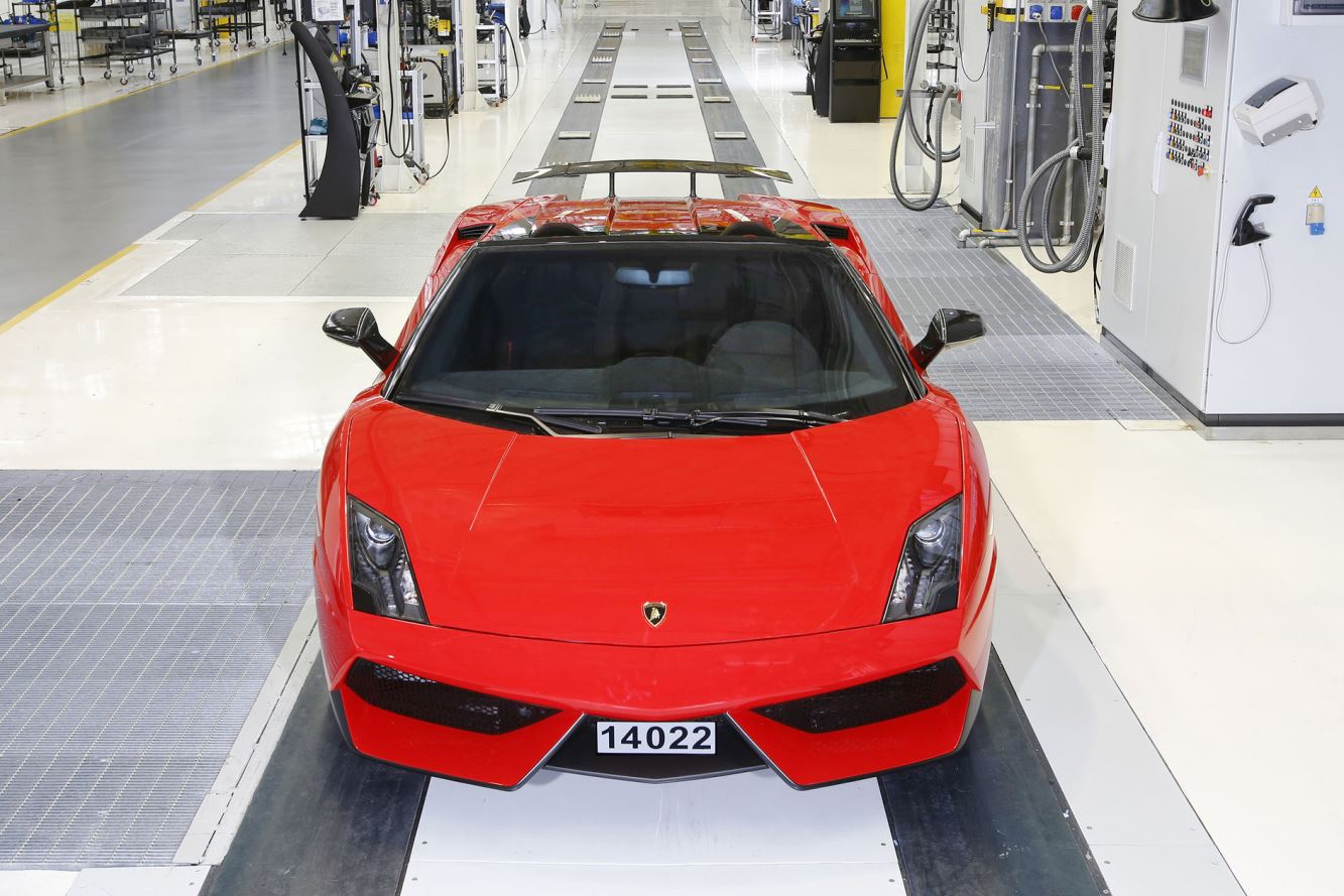 Clap de fin pour la lamborghini gallardo 