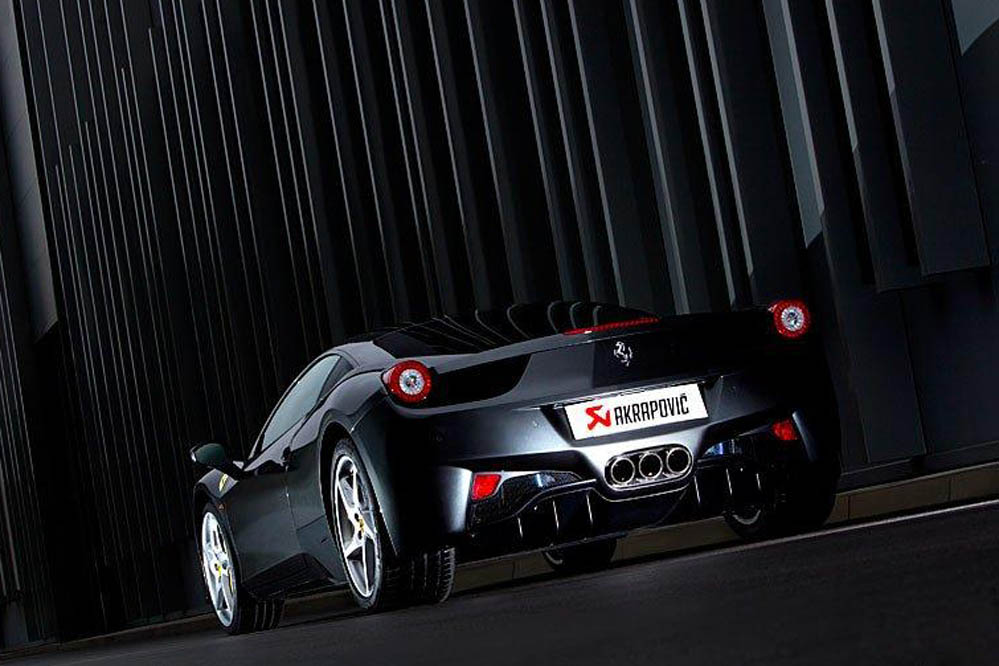 Image principale de l'actu: Ferrari 458 italia par akrapovic 