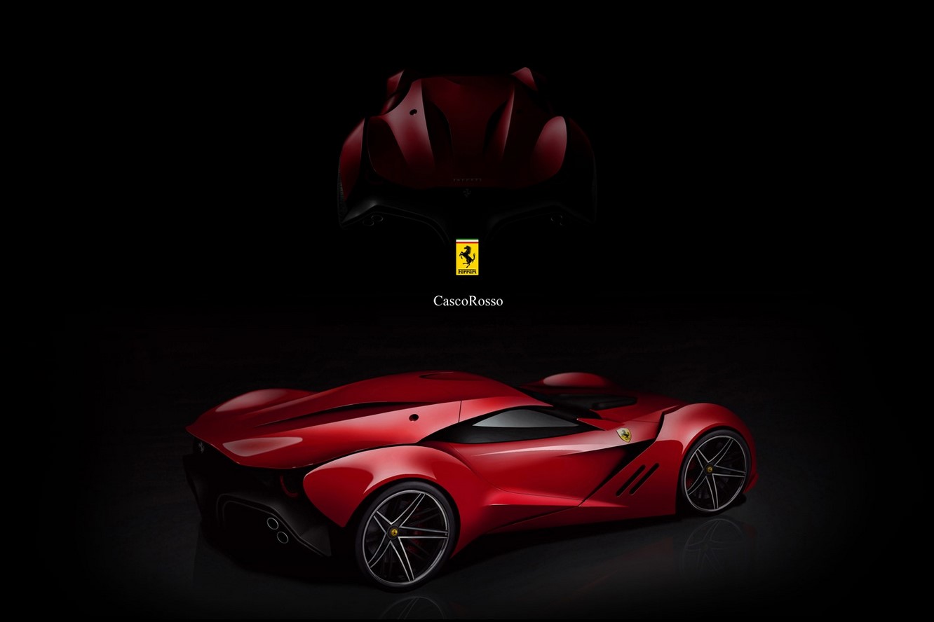 Ferrari cascorosso remplacante de la f12berlinetta 