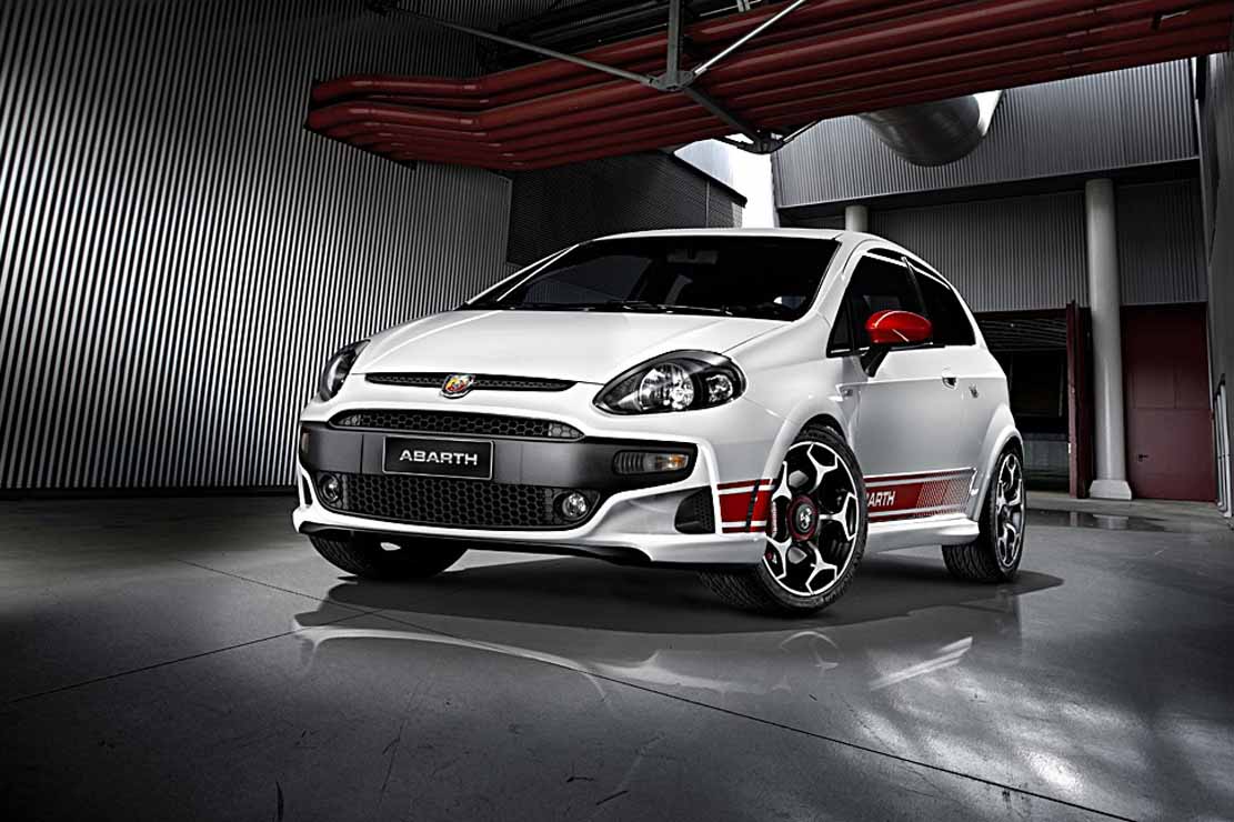 Abarth punto evo evolution de la puissance 