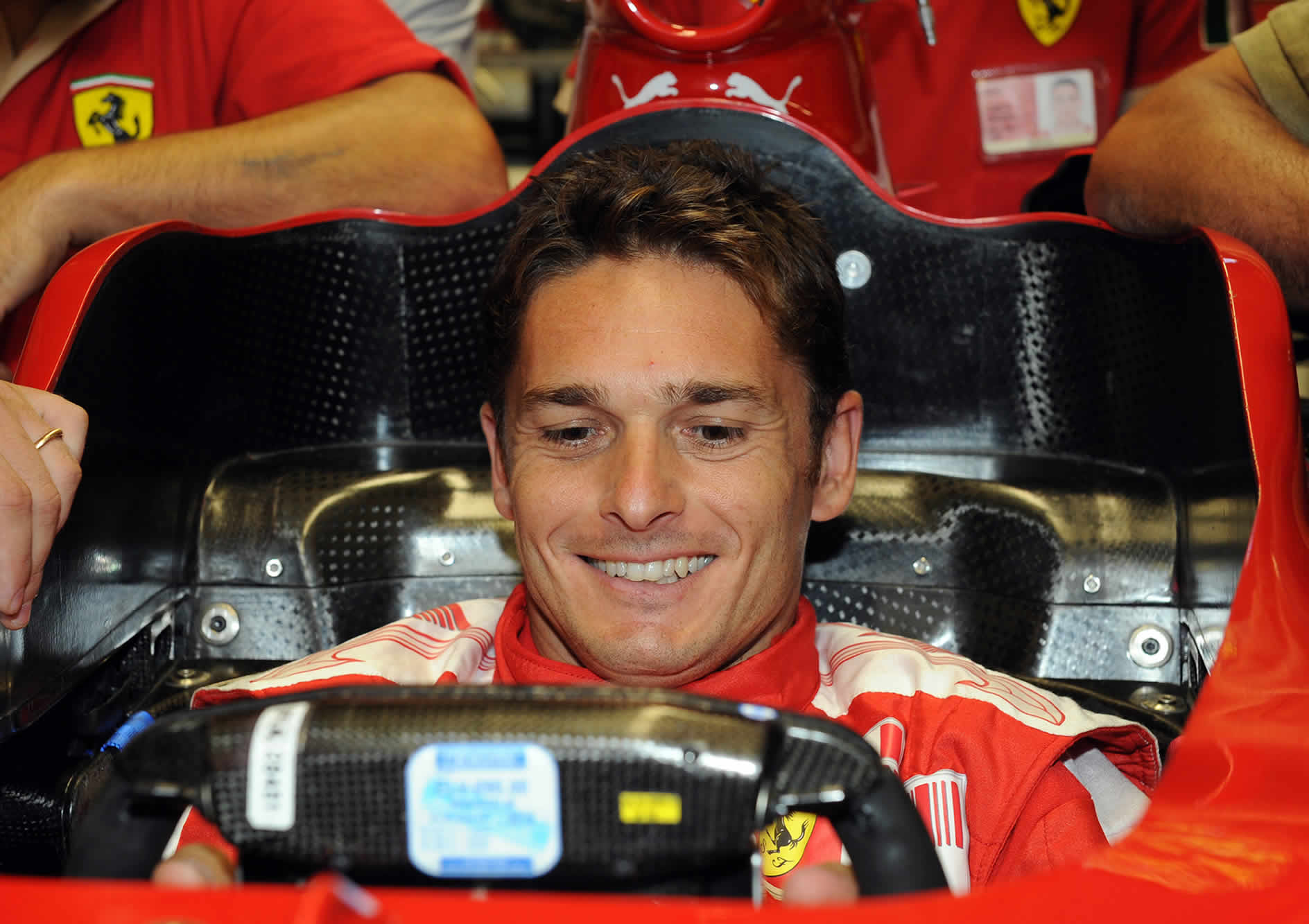 Fisichella arrive chez ferrari 