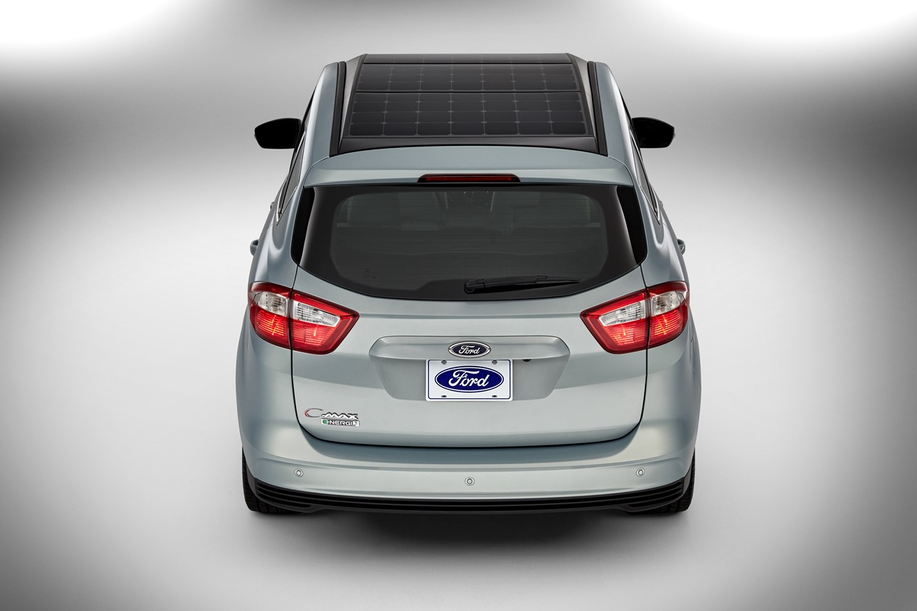 Et si le ford c max hybride devenait bientot rechargeable au soleil 