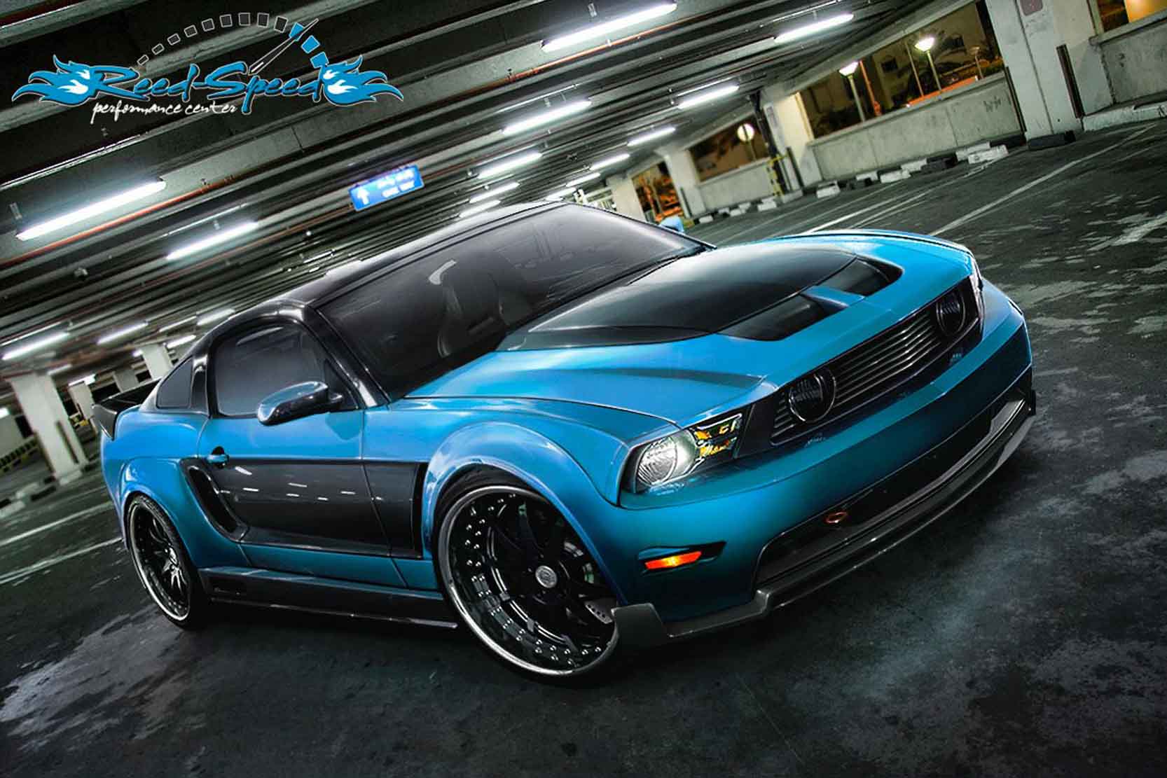 Image principale de l'actu: La ford mustang 2010 se dechaine avec 700 chevaux 