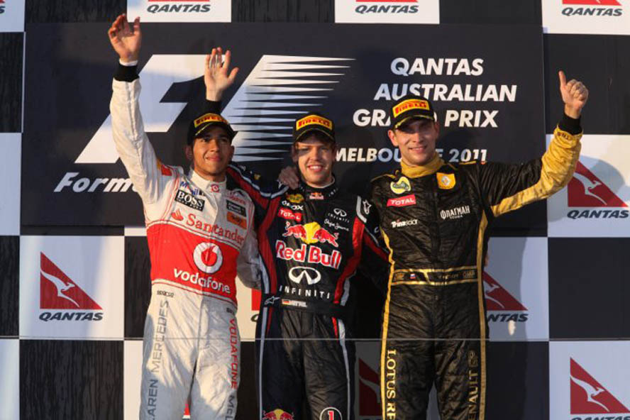 Vettel remporte le gp daustralie 2011 
