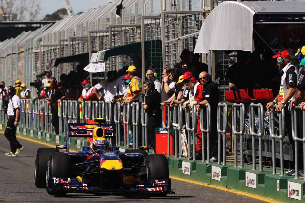 Gp f1 australie vettel en pole 