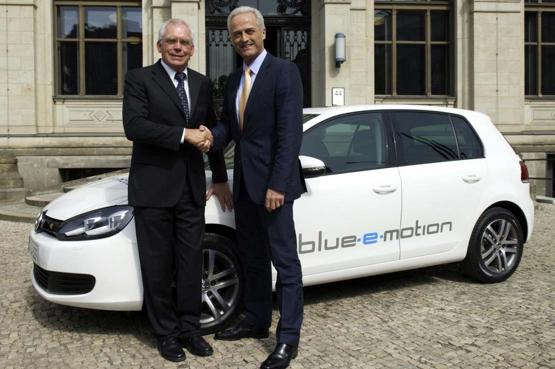 Golf blue e motion 100 electrique 