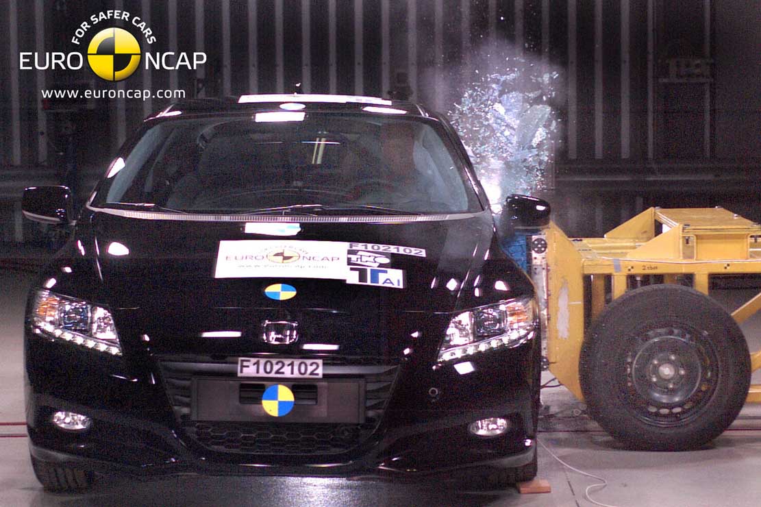 Le honda cr z recoit 5 etoiles euro ncap 