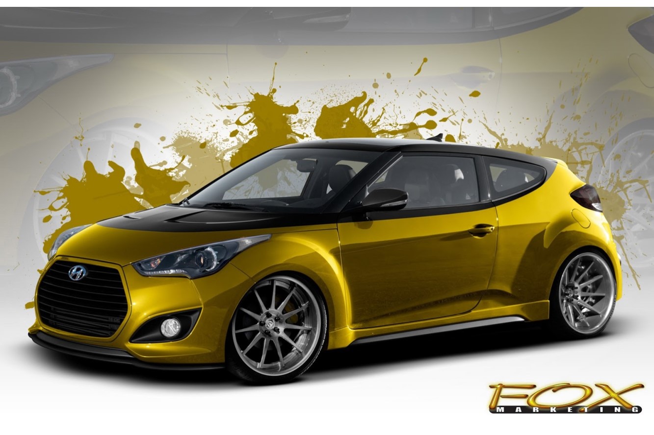 Image principale de l'actu: Sema show 2013 hyundai veloster turbo par fox marketing 