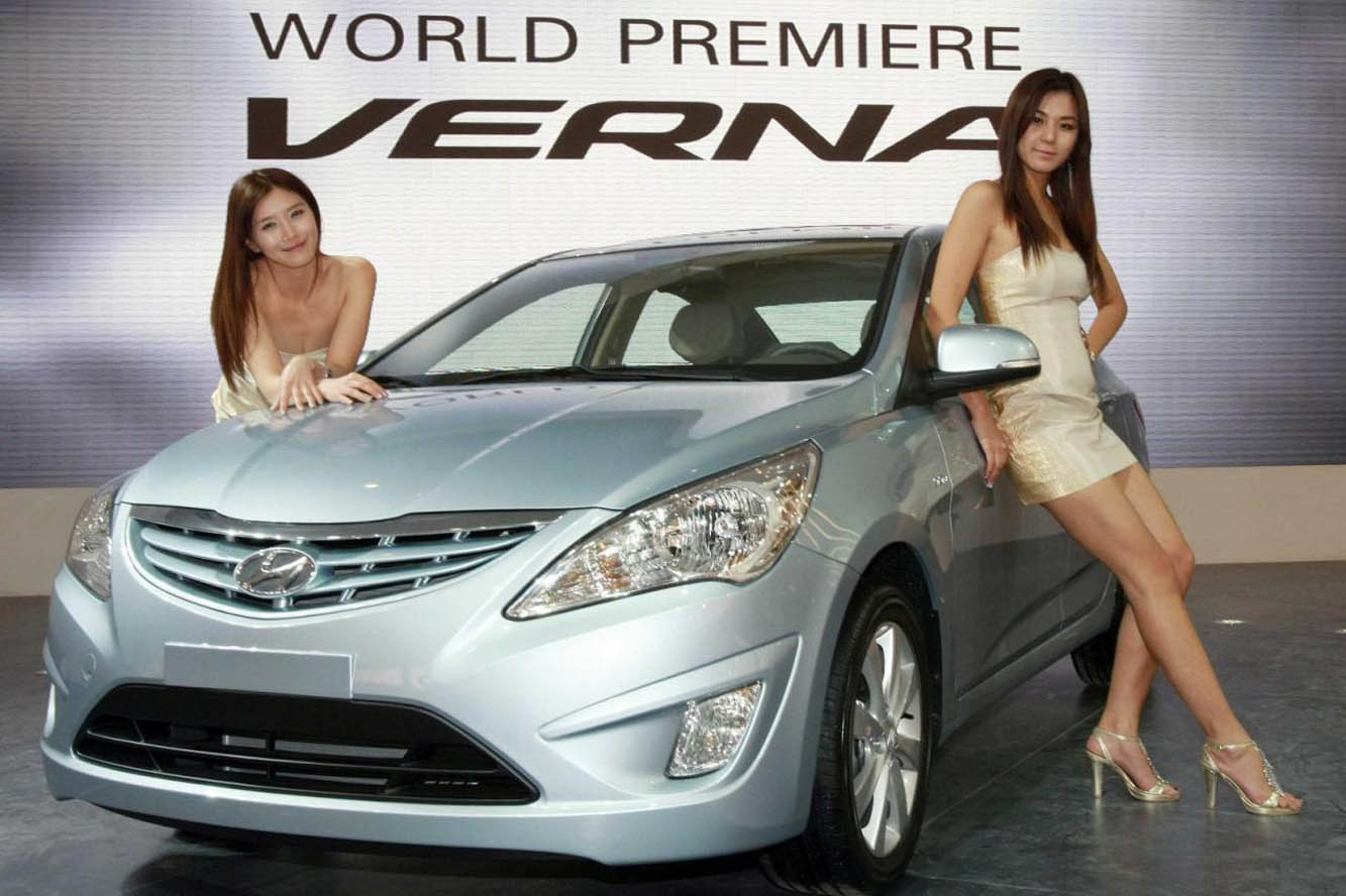 Hyundai verna prefigure la nouvelle accent 