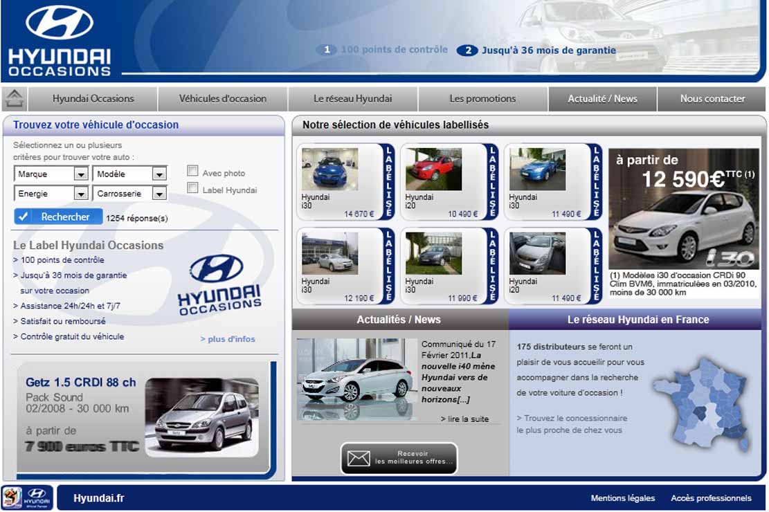 Image principale de l'actu: Hyundai lance son label doccasion i best 