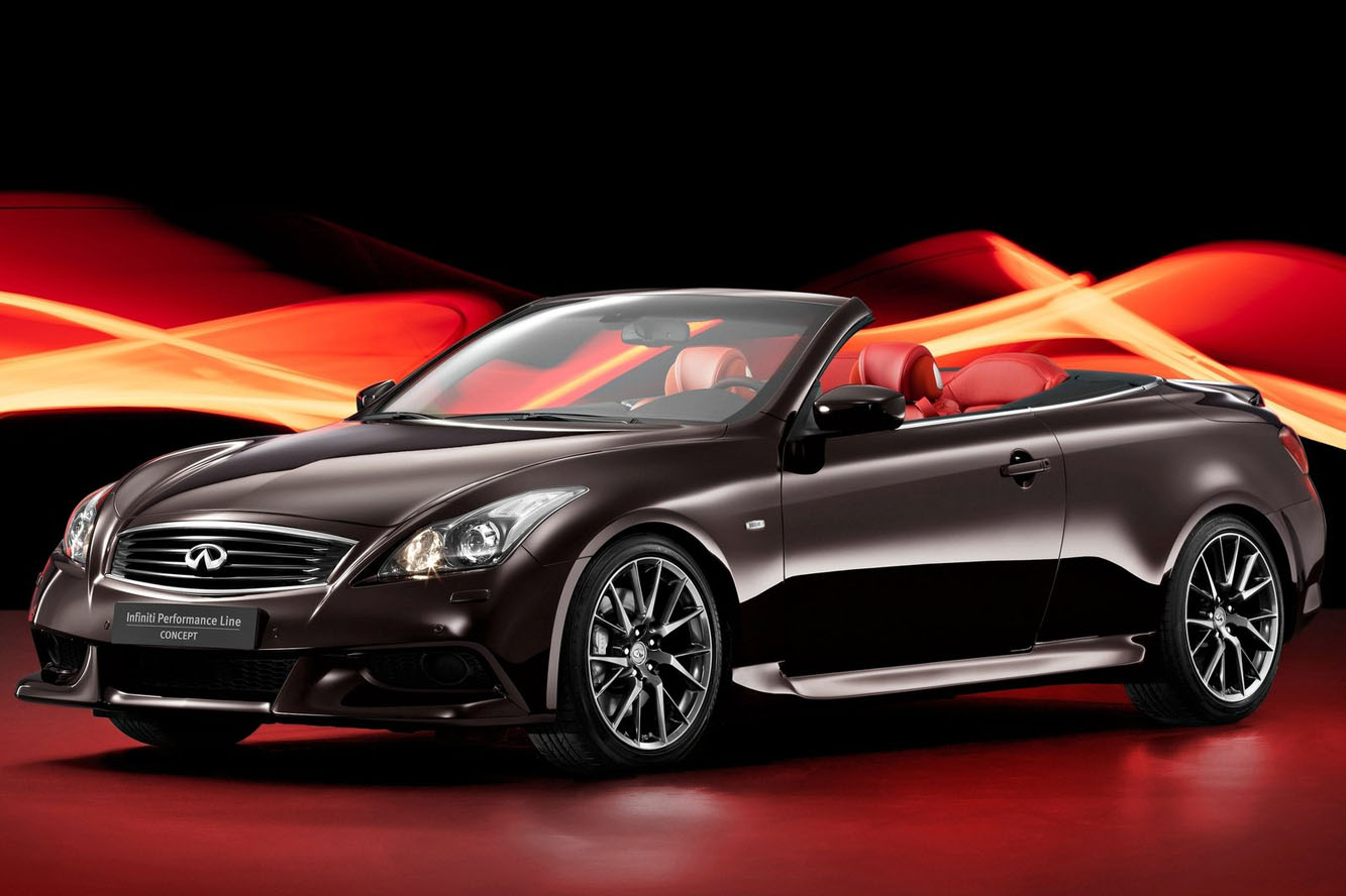 Infiniti performance line g cabrio concept 