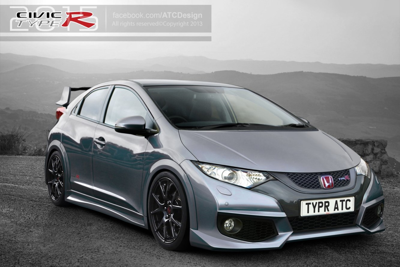 Image principale de l'actu: La honda civic type r 2015 en illustrations 