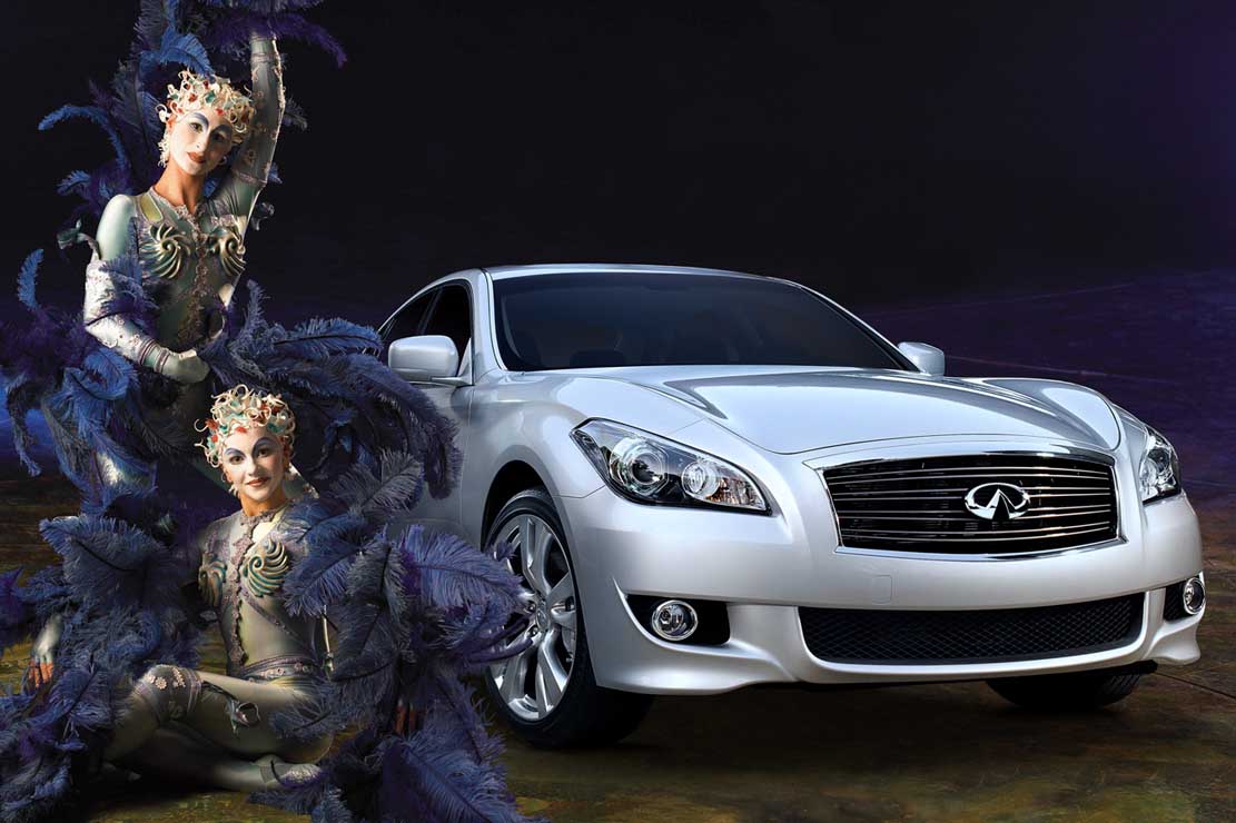 Image principale de l'actu: Infiniti fait son cirque au soleil 