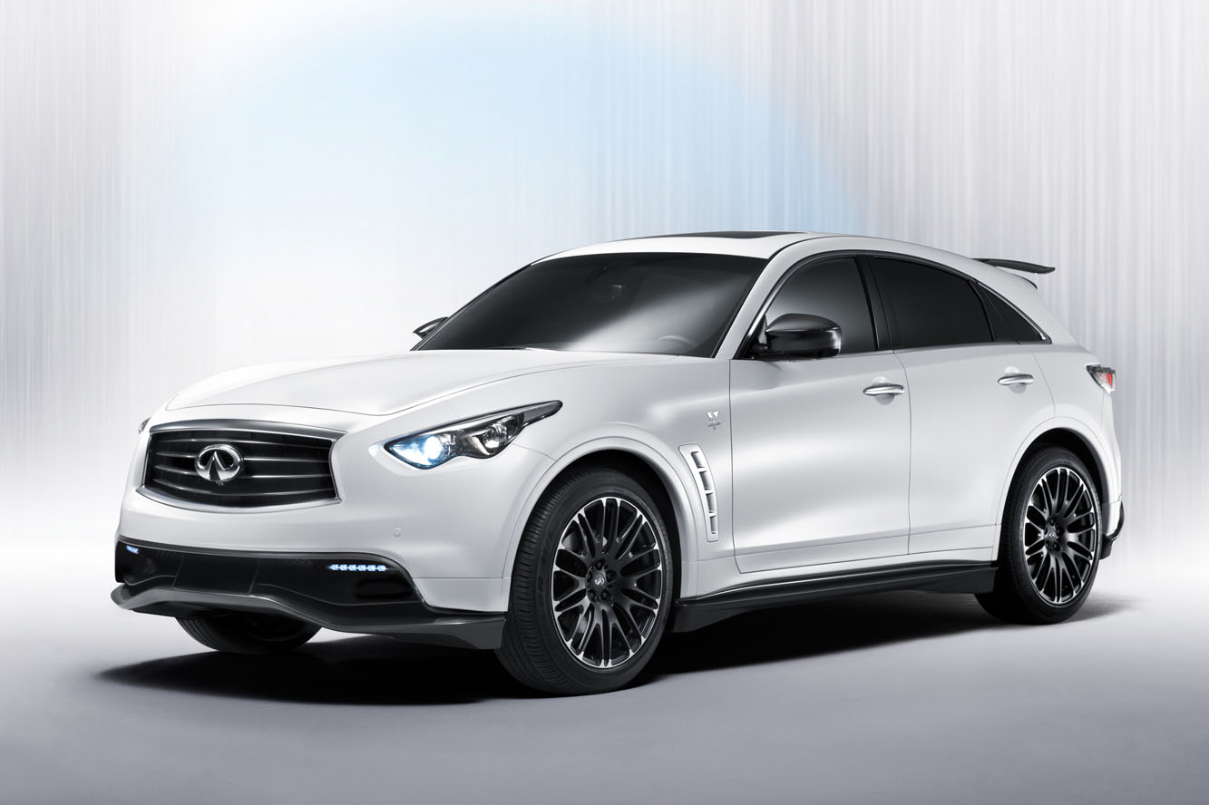 L infiniti fx selon s vettel 