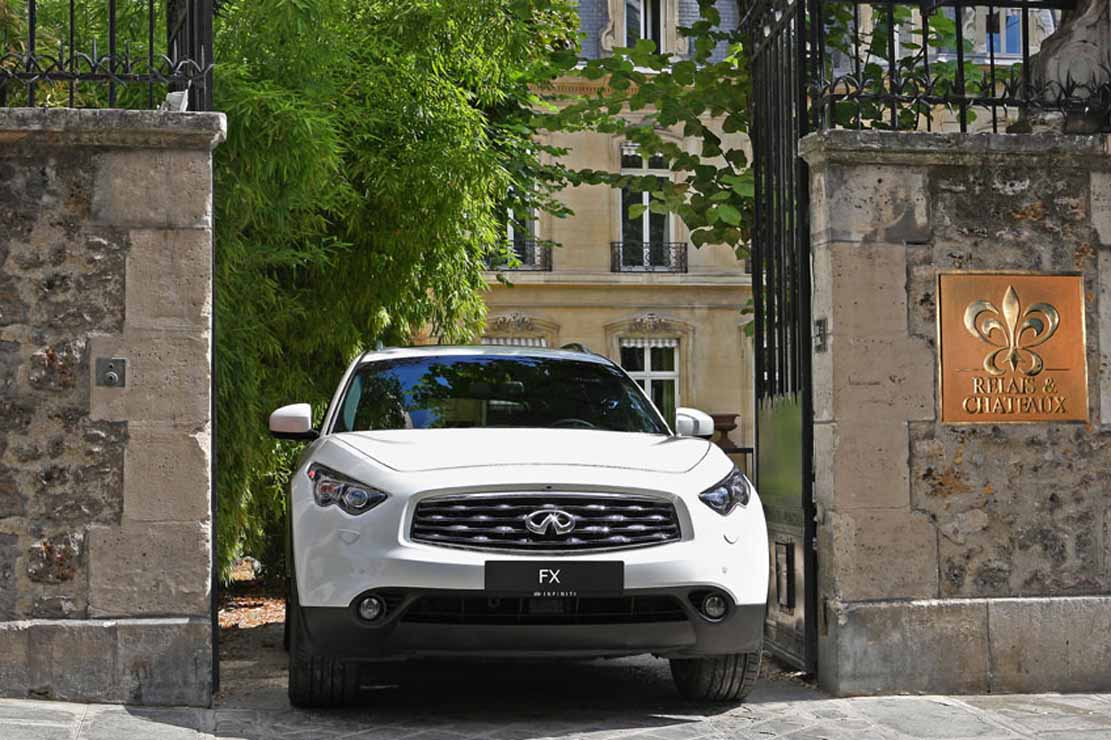 Infiniti et relais amp chateaux 