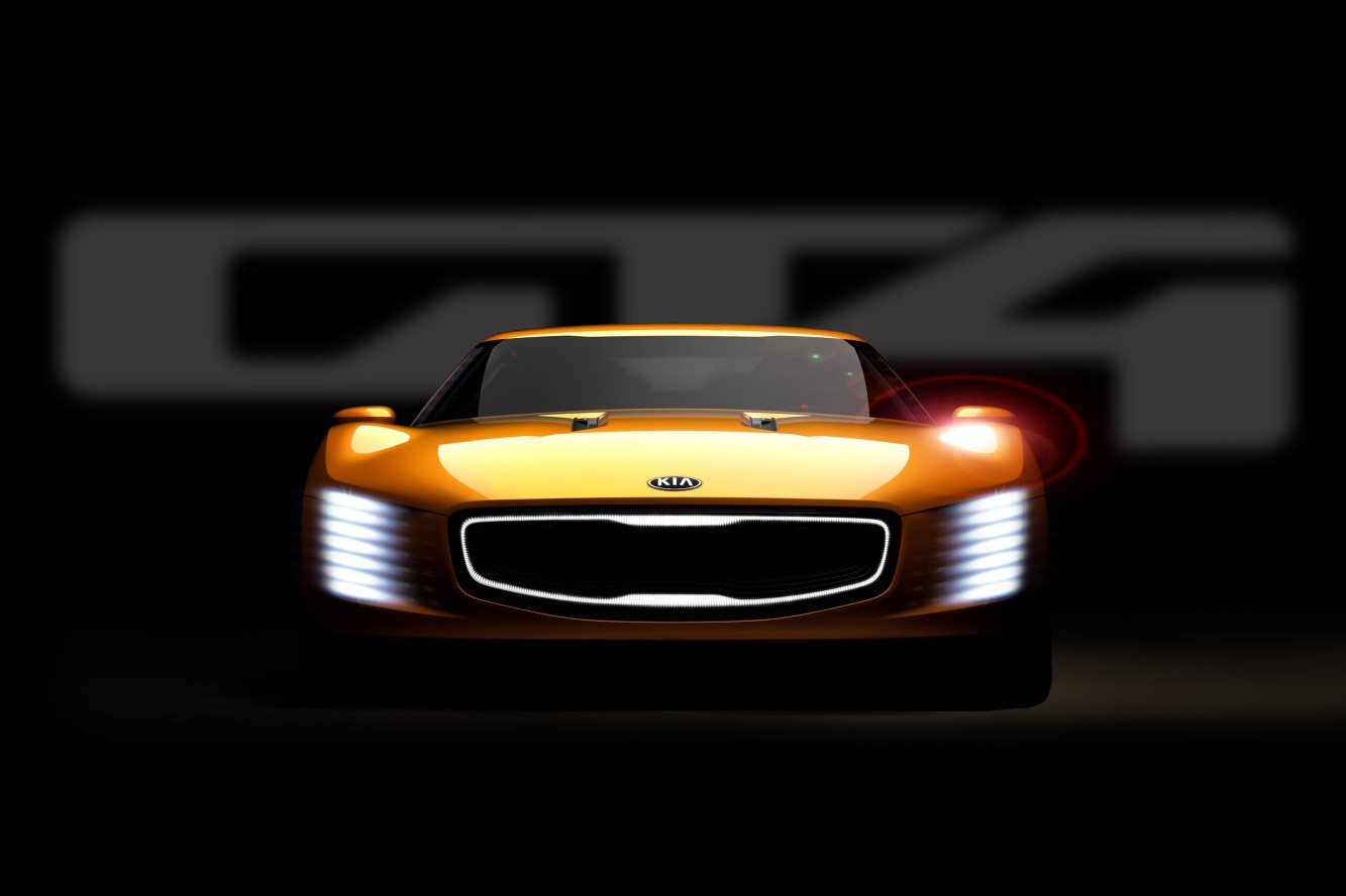 Le coupe KIA GT4 Stinger présente à Détroit