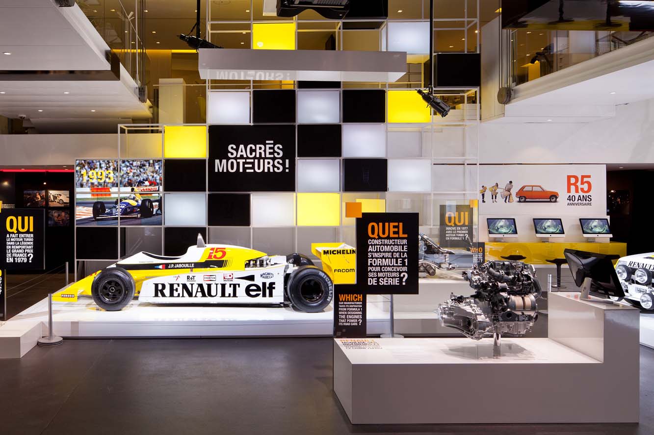 Latelier renault celebre la formule 1 