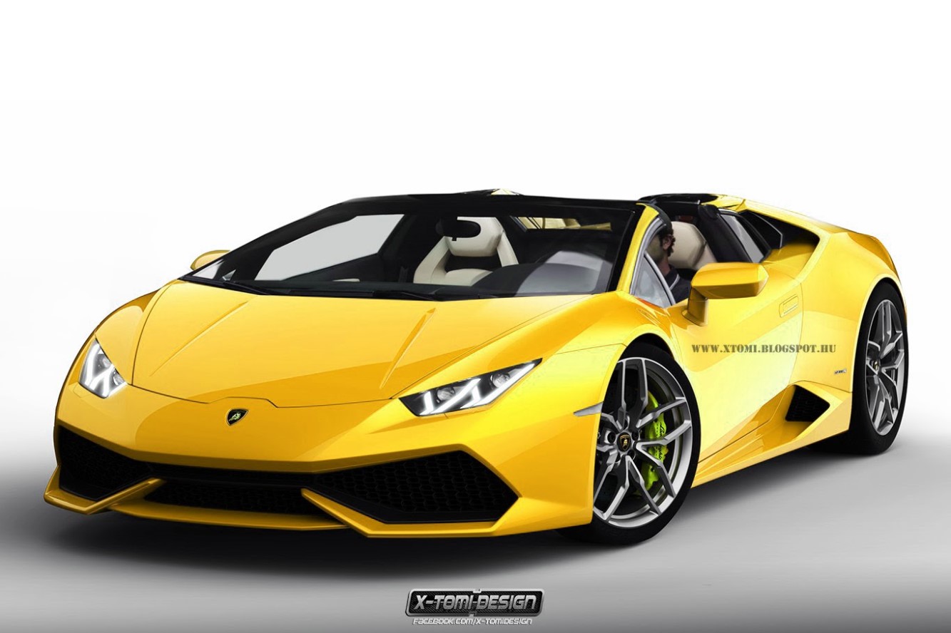 Lamborghini huracan une proposition pour la version spyder 