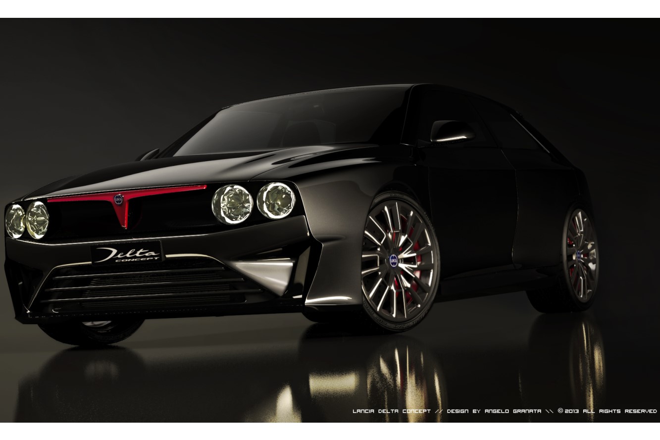 Image principale de l'actu: Lancia delta hf integrale concept pour rever 