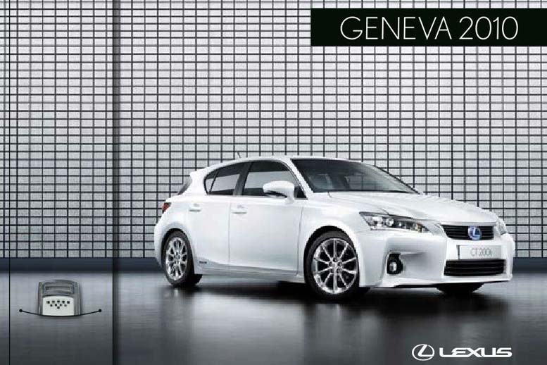 Image principale de l'actu: Lexus ct 200h la fuite 