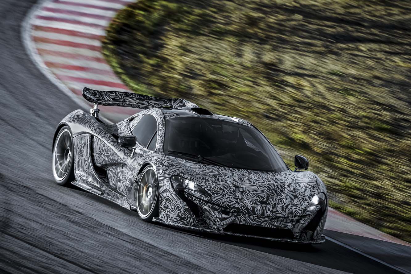 Image principale de l'actu: Mclaren p1 deja sur piste pour preuve la video 