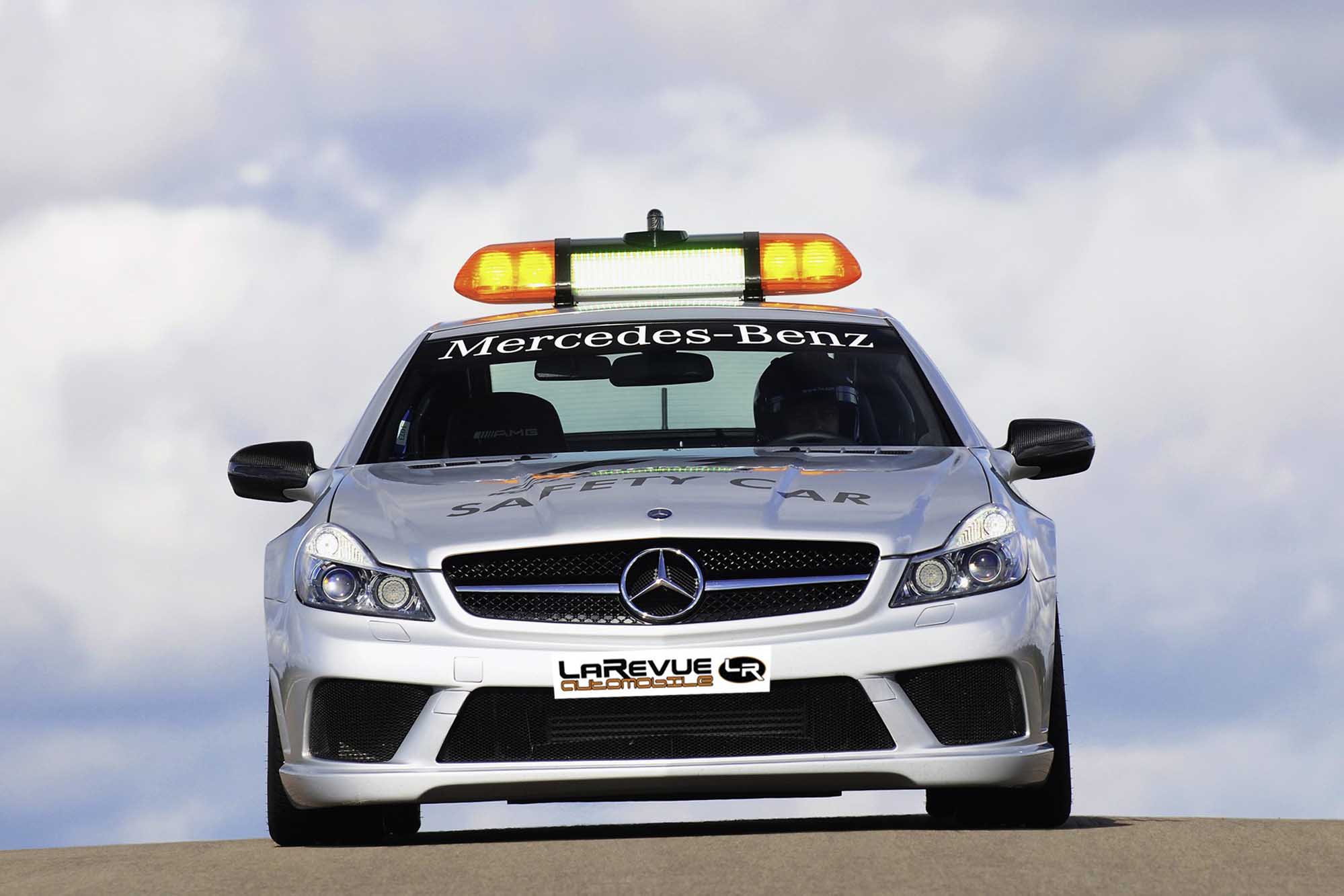 Le safety car de la f1 est une sl63 amg 