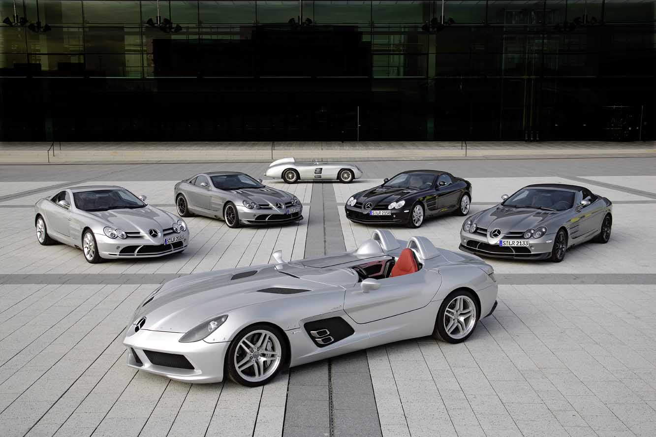 La derniere mclaren mercedes slr 