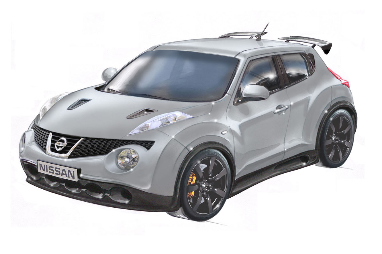 Nissan juke r un v6 sous le capot 