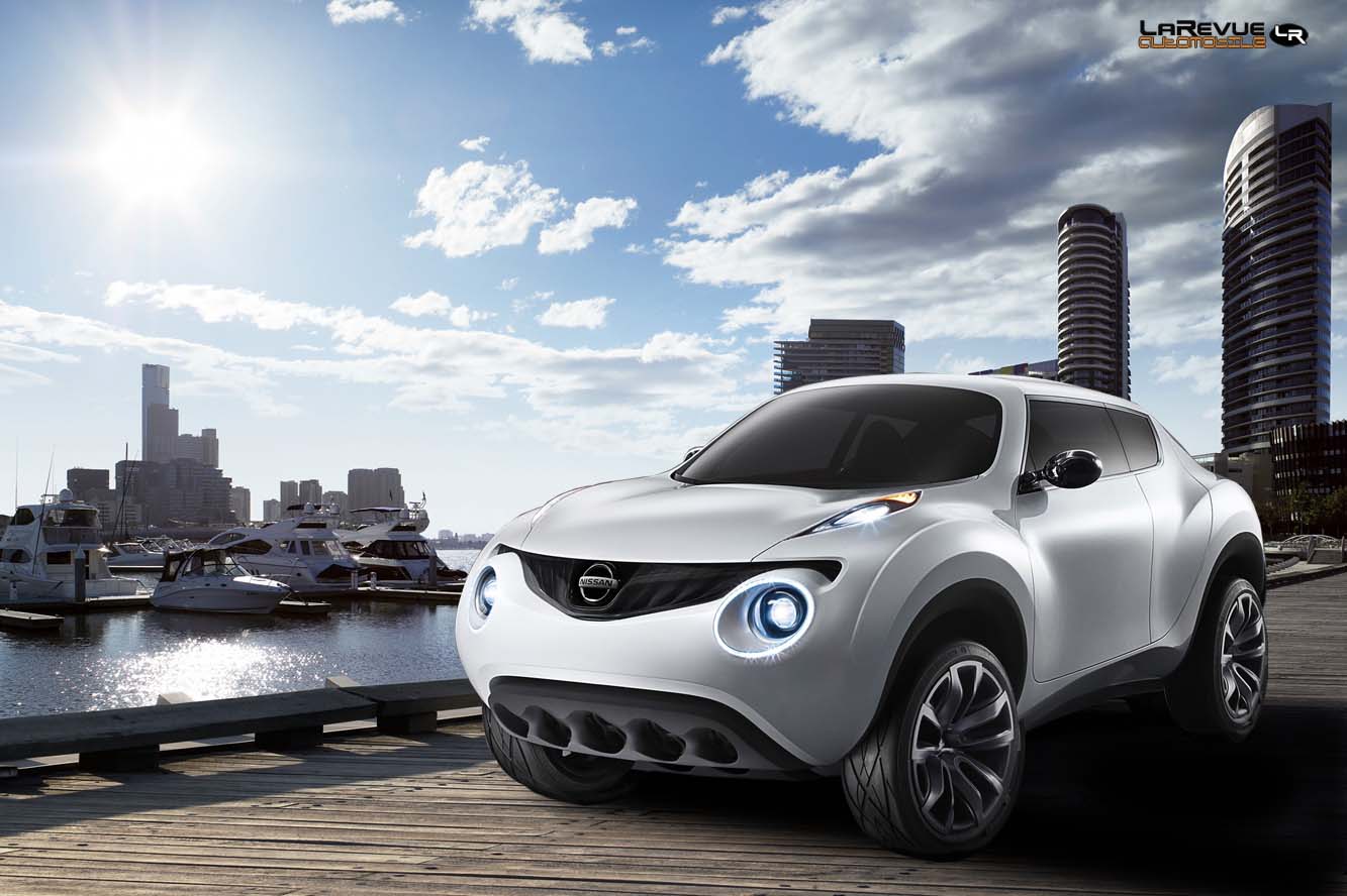 Le nissan juke present a geneve 