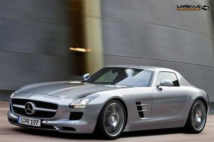 La nouvelle mercedes sls amg gullwing en photos 